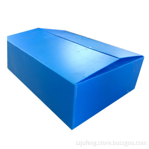 Recyclable Colorful PP Corflute Plastic Boxes for packing as Customized